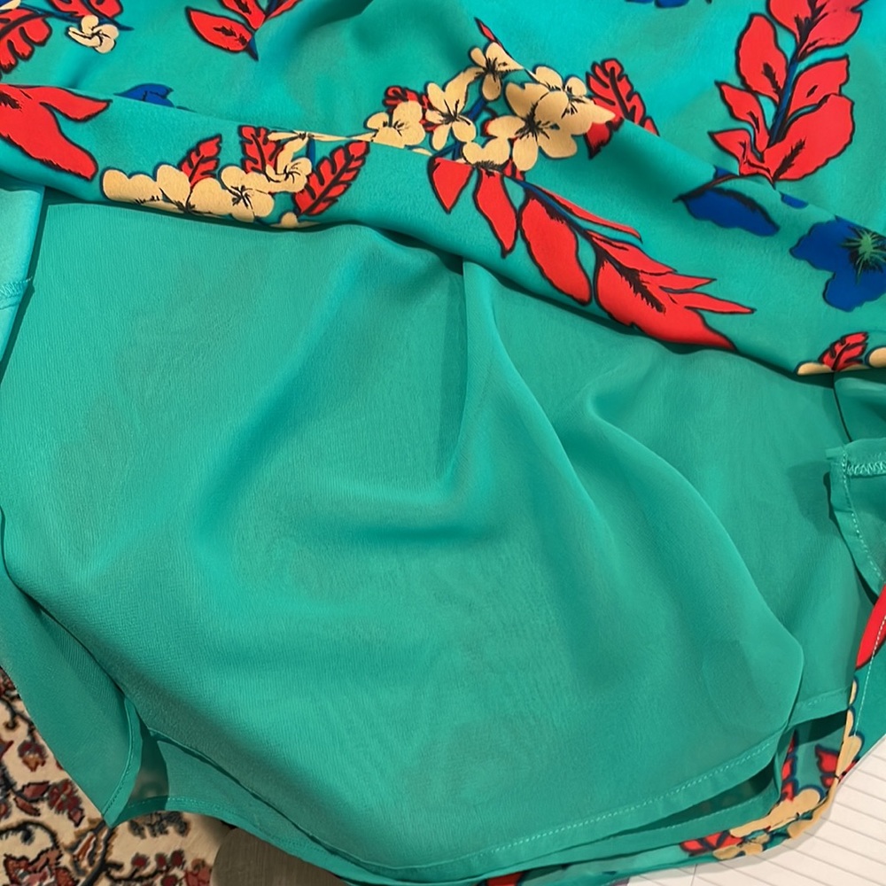 #324, Tabitha Webb, size 12, sleeveless floral summer dress - Picture 5 of 5